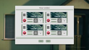 screenshot of cinema application